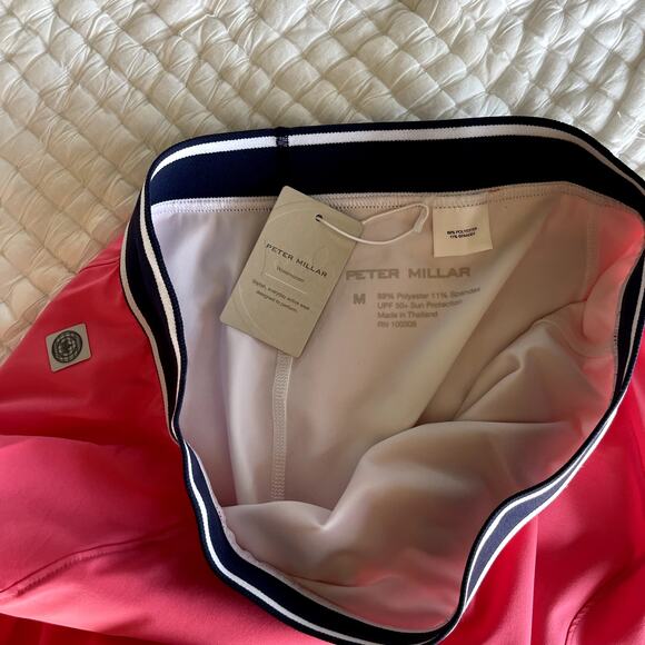NWT Peter Millar Gabriela‎ Swing Skort in Summer Glow Pink Sz Medium Golf Tennis - Picture 14 of 15